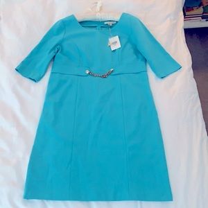 Rosie Pope Maternity Dress in Aqua Sz M